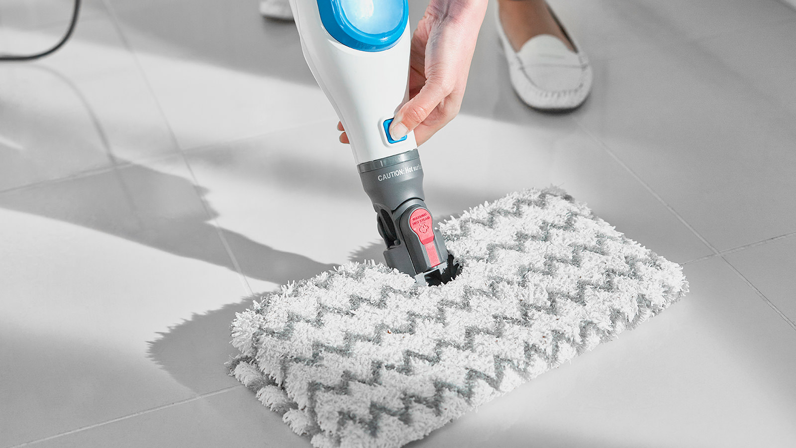 Shark Klik n’ Flip Manual Steam Mop S6001UK