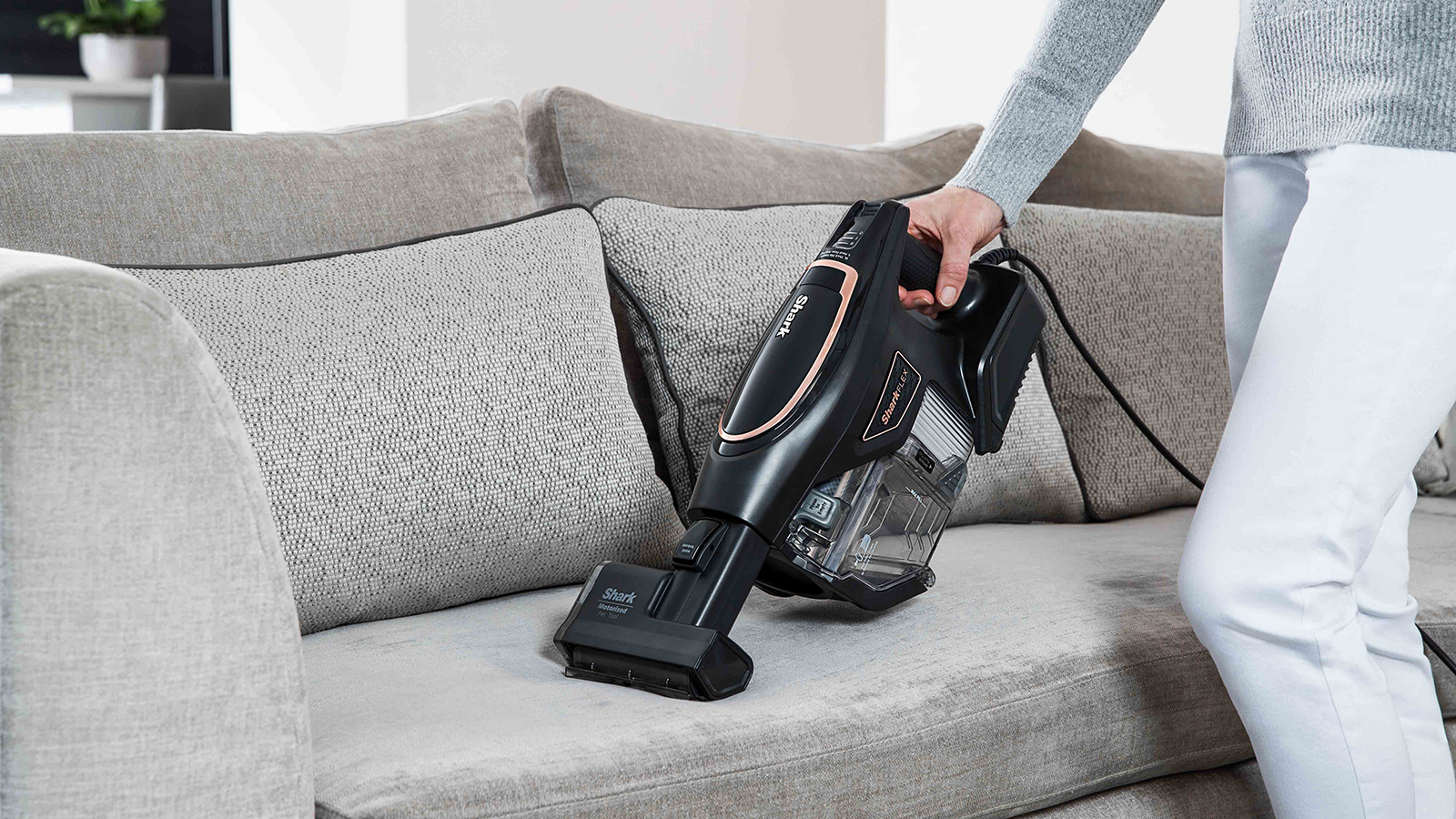 Shark DuoClean Corded TruePet Stick Vacuum Cleaner HV390UKT