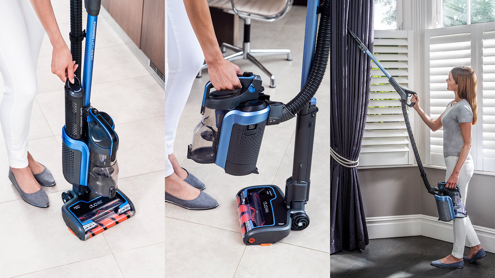 Shark DuoClean LiftAway Cordless Upright Vacuum Cleaner IC160UK